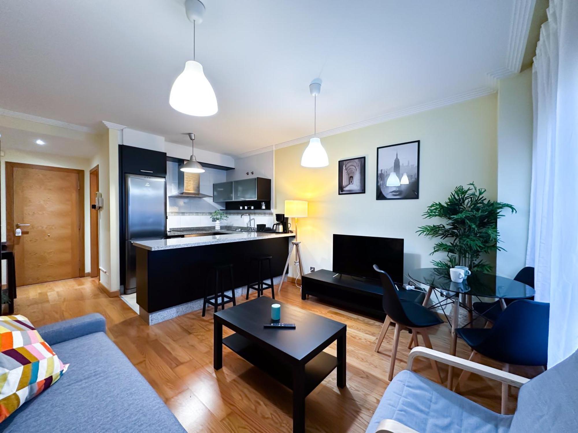 Apartamento Con Garaje, Centrico Y Luminoso 庞特维德拉 外观 照片