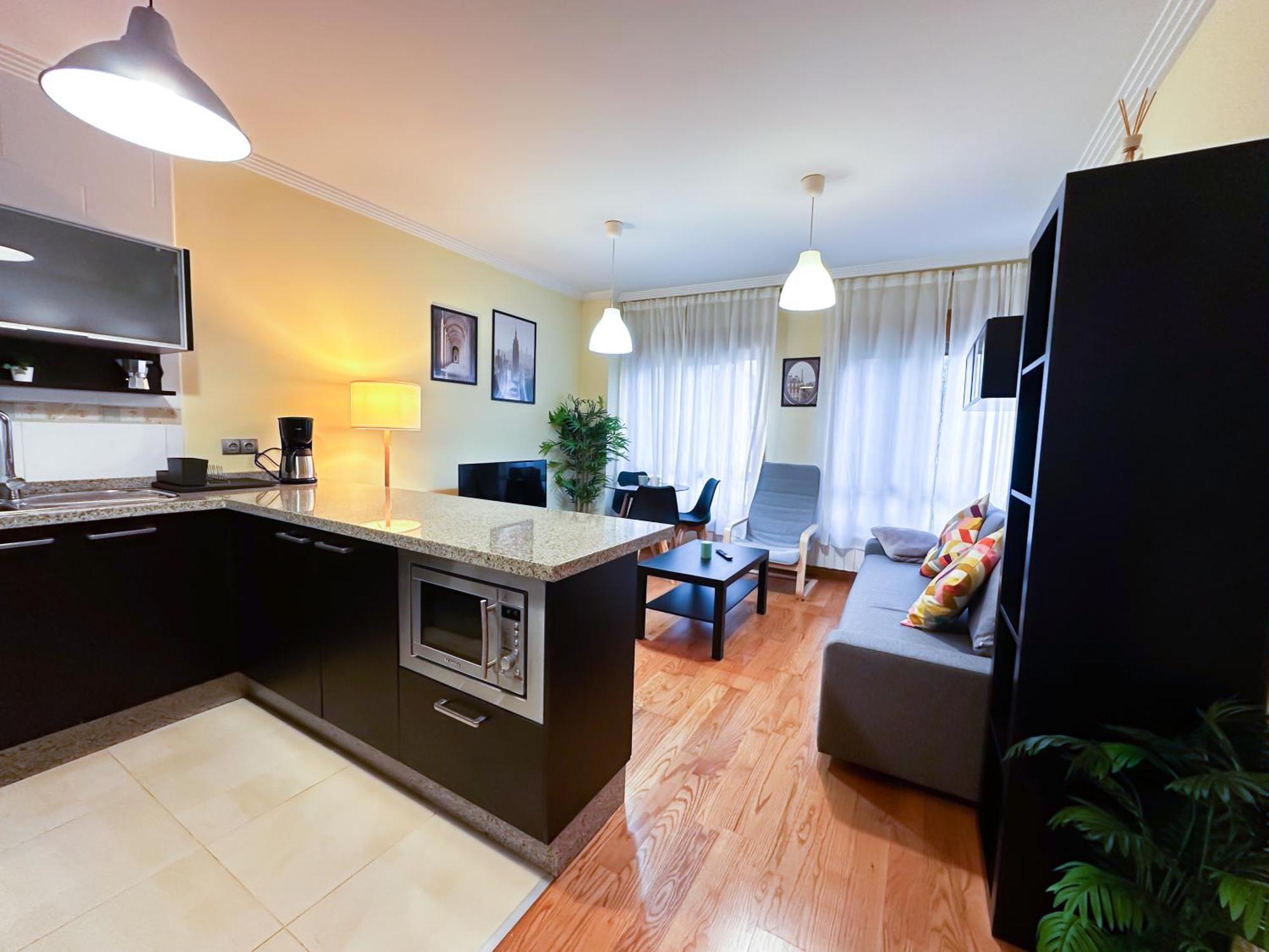 Apartamento Con Garaje, Centrico Y Luminoso 庞特维德拉 外观 照片